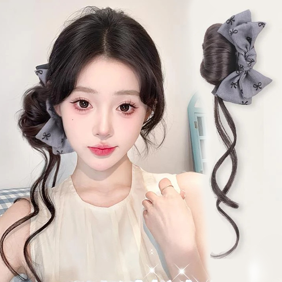 Claw Clip Messy Bun Hair Piece - Synthetic Hair Bun Hair Extension With