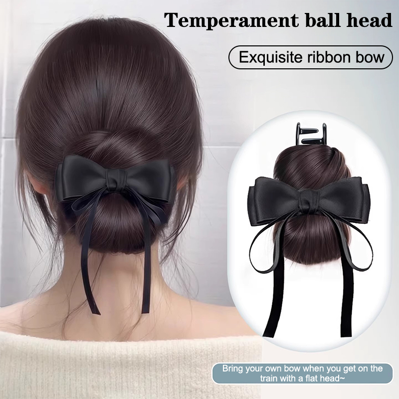 Claw Clip Messy Bun Hair Piece - Low Bun Wig Hair Clip-In Messy