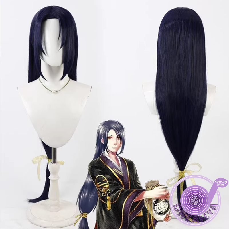 Synthetic Wigs - Jiroutachi Cosplay Wig Touken Ranbu Navy