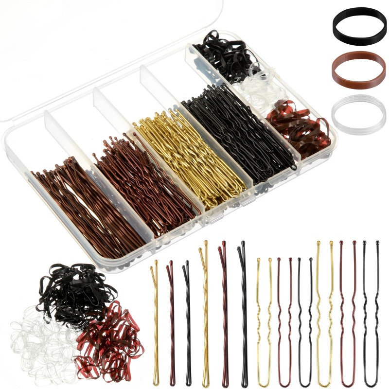 Hair Bundles - 480Pcs Per Box Hair Styling Accessories