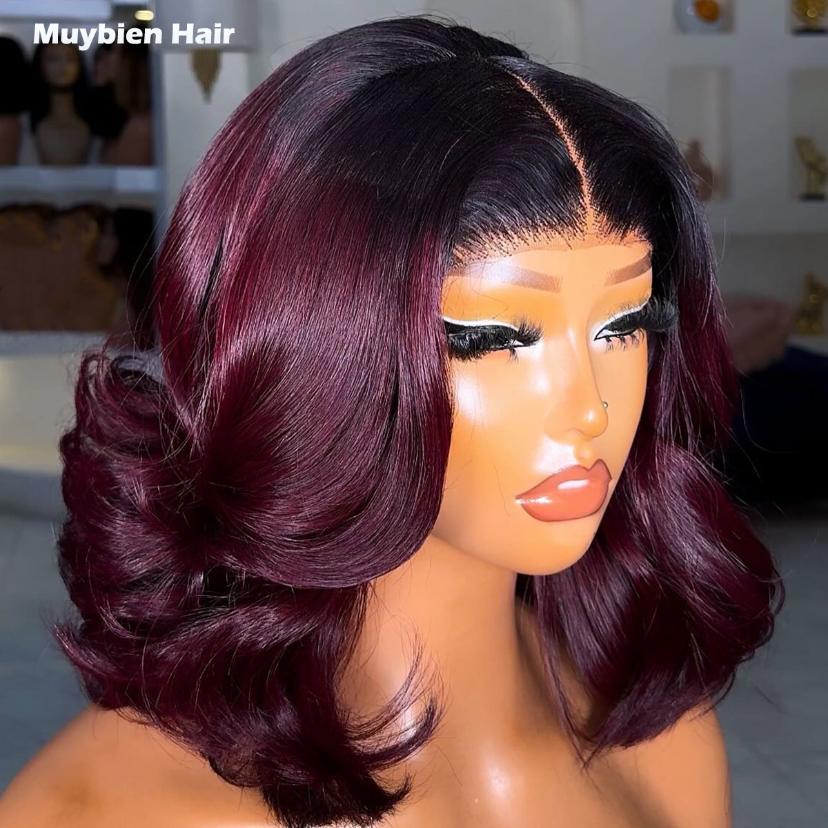 Glueless Wear And Go Human Hair Wig - Wear and Go Glueless Bob Wig