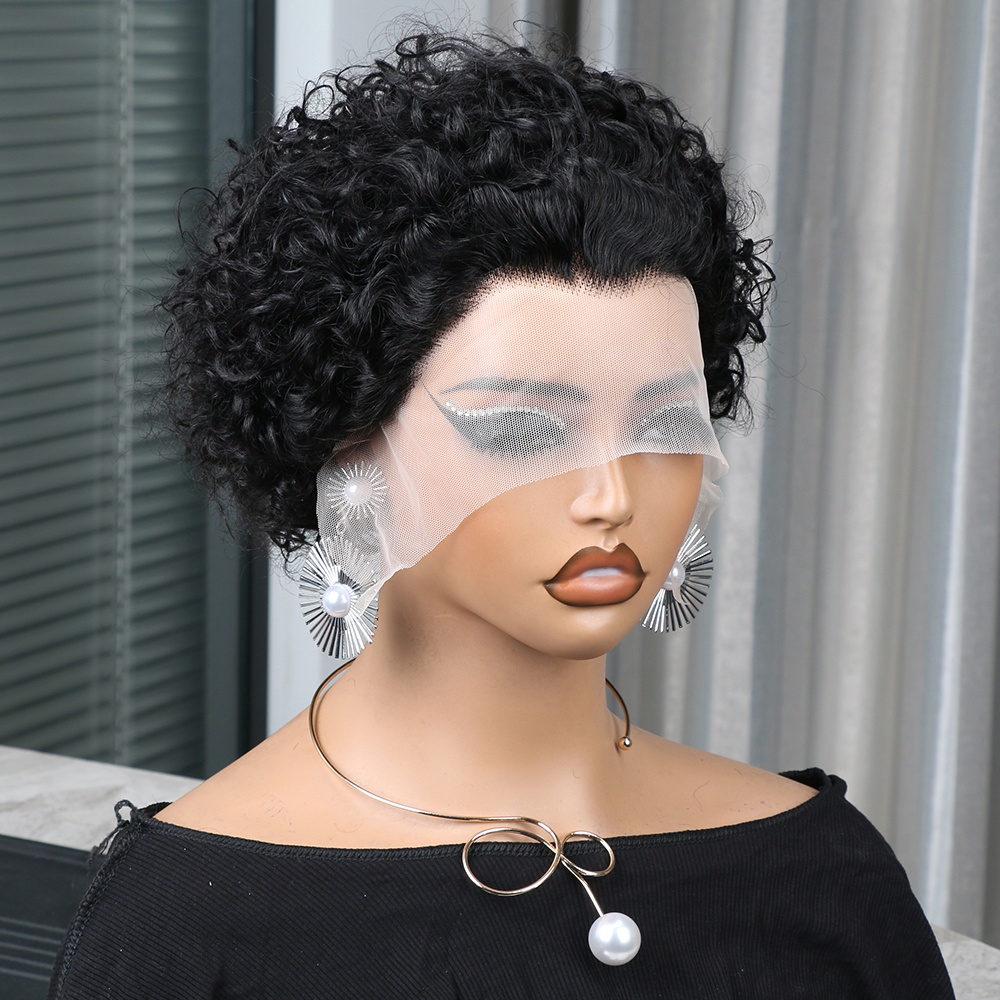Short Pixie Cut Wig Human Hair Cheap - Pixie Cut Wig Human Hair 13x4