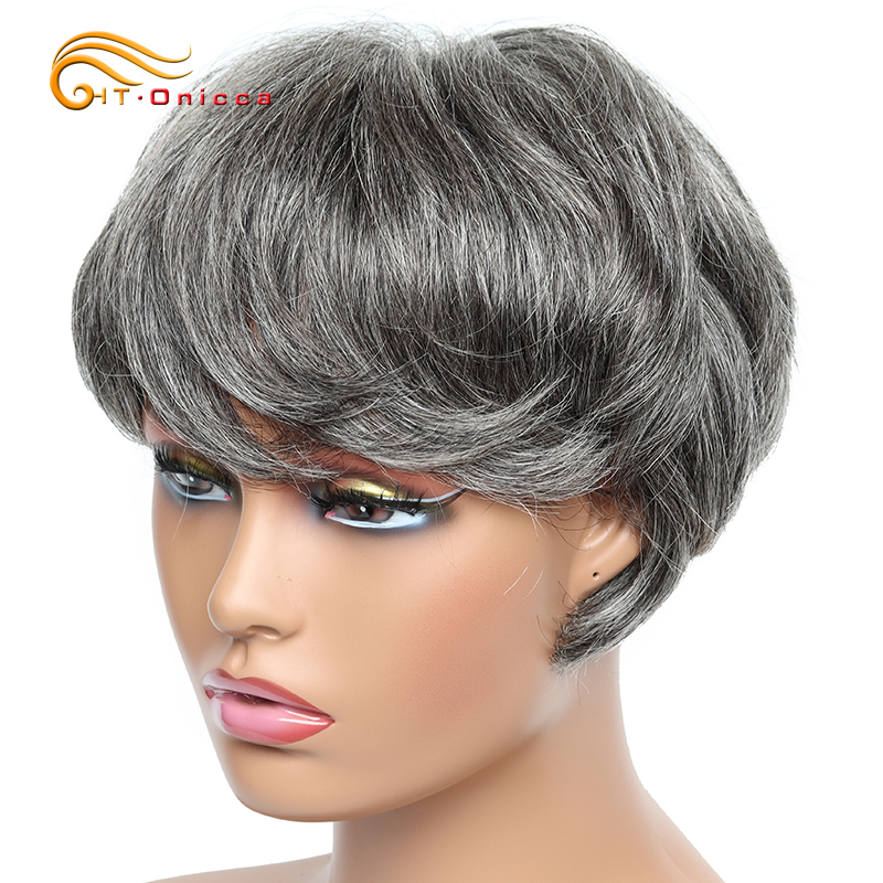 Short Pixie Cut Wig Human Hair Cheap - Cheap Short Wig Straight Human Hair