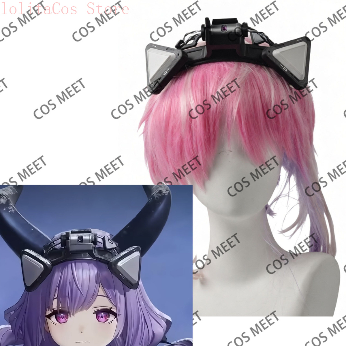 Hair Clips - Arknights:Endfield Typhoeus 3d Printed Cosplay Props