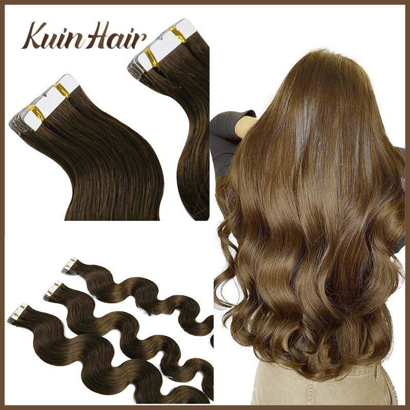 Tape in Human Hair Extensions  - đánh giá và giá Invisible Tape In Extensions Real Hair