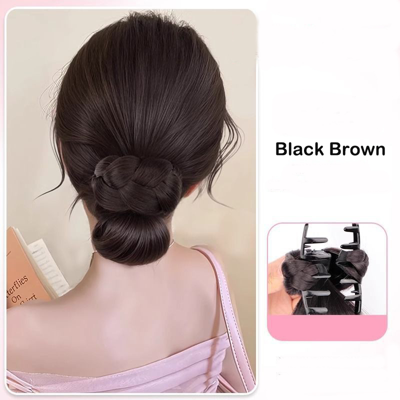 Synthetic Hair Accessories Bun - đánh giá và giá Claw Clip Messy Bun Hair Piece