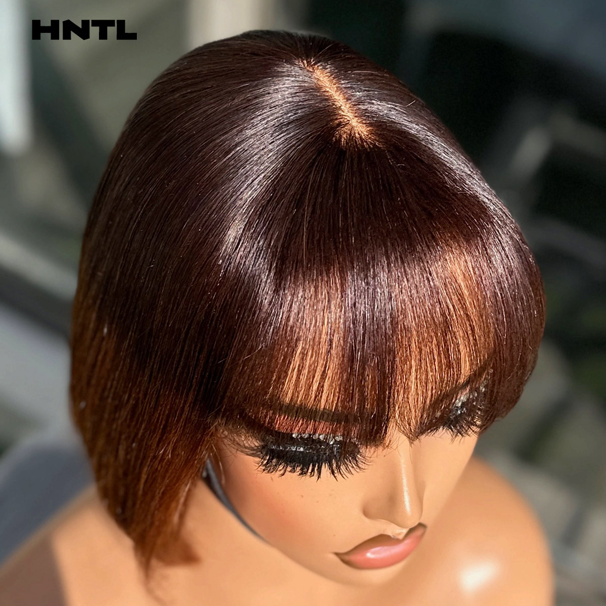Wear and Go 2by6 Closure Bang  - đánh giá và giá Pre Parted 13X4 Lace Front Bob Wig