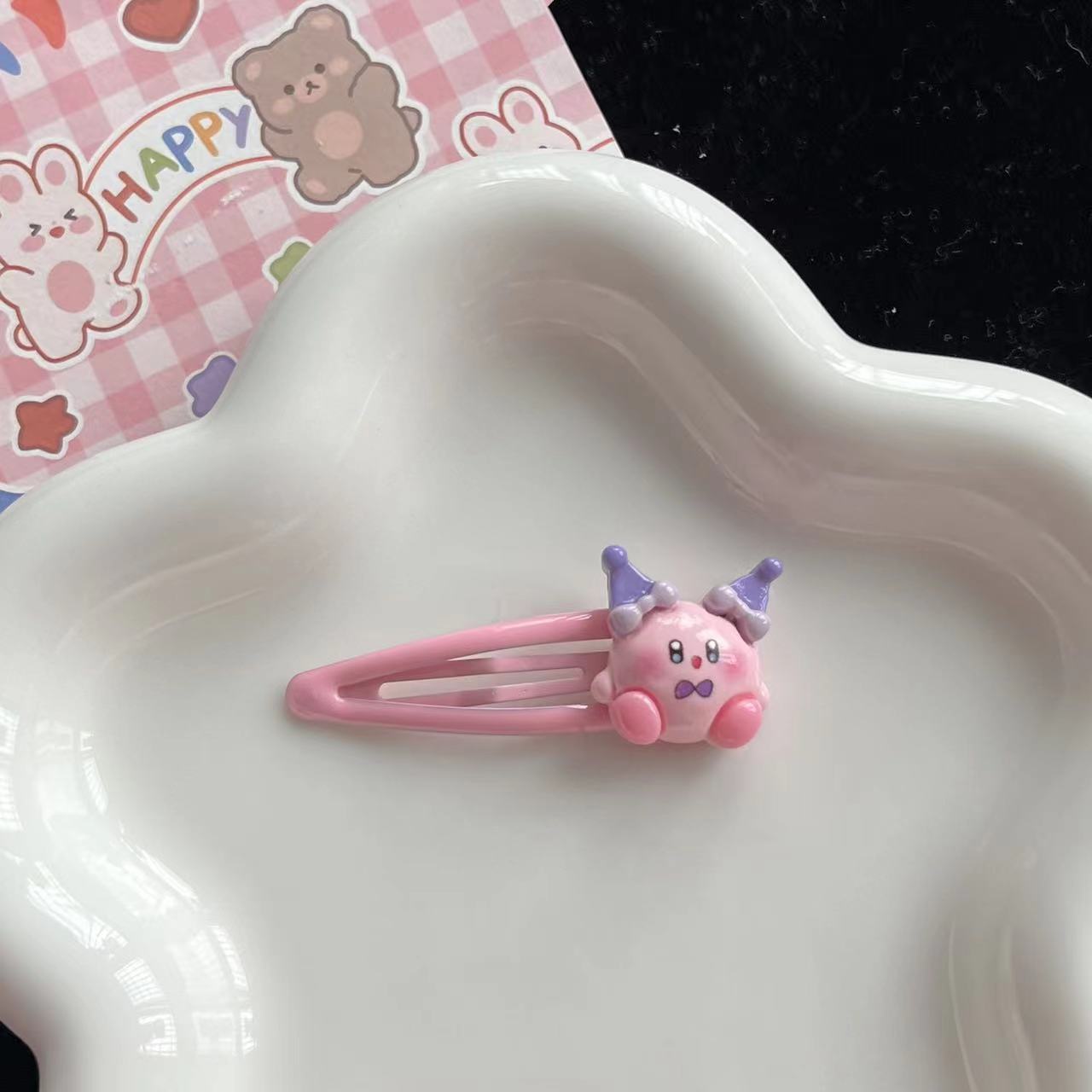 1~10pcs Cute Kirby BB Hair Cli - đánh giá và giá Hair Bundles