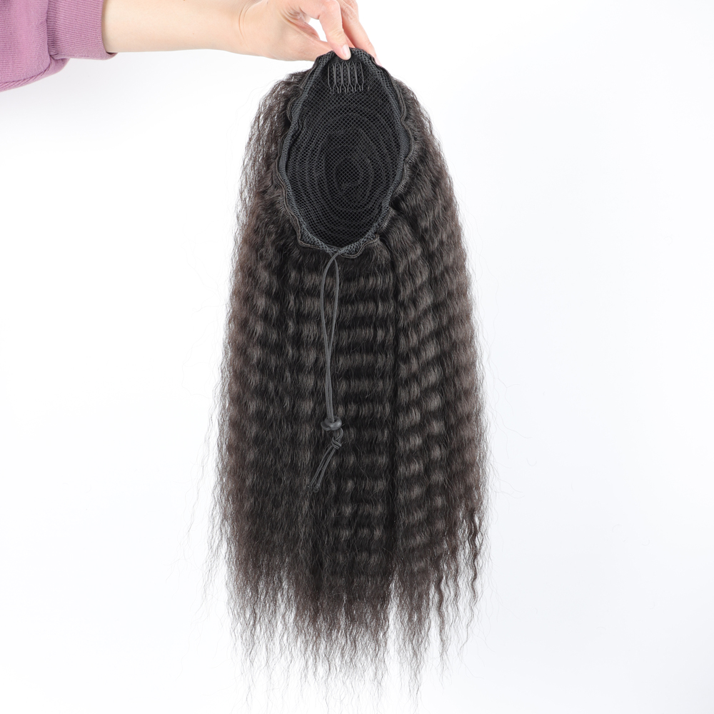 Giả Tổng Hợp Dây Kéo Đuôi Ngựa - đánh giá và giá Drawstring Afro Curly Puff Ponytail