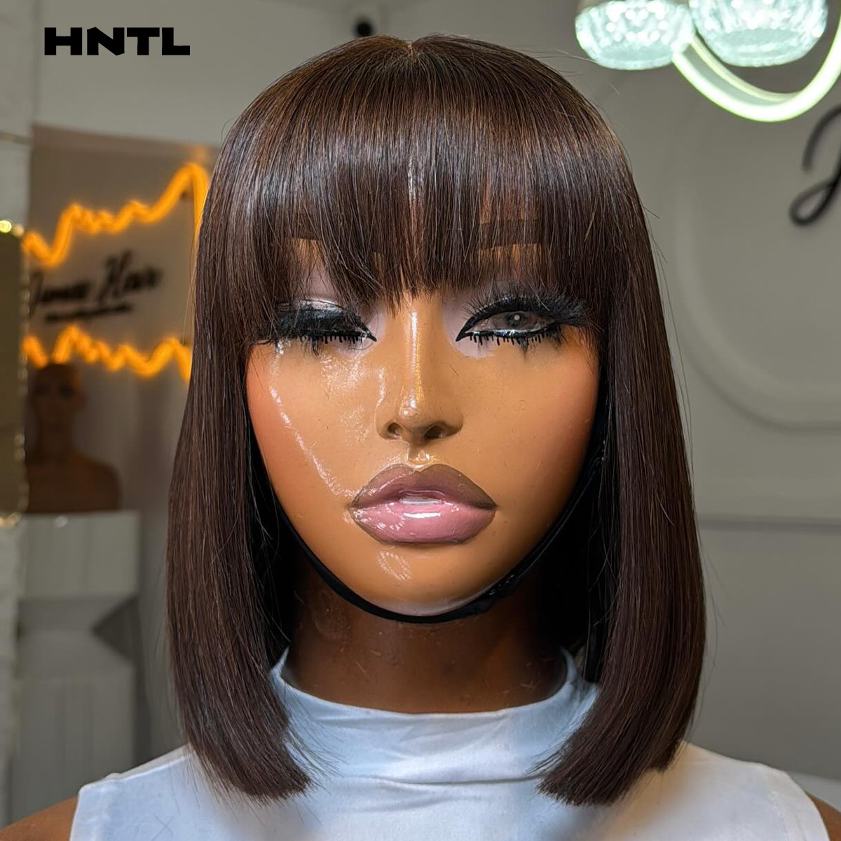 Wear & Go Glueless Wig Human H - đánh giá và giá Pre Parted 13X4 Lace Front Bob Wig