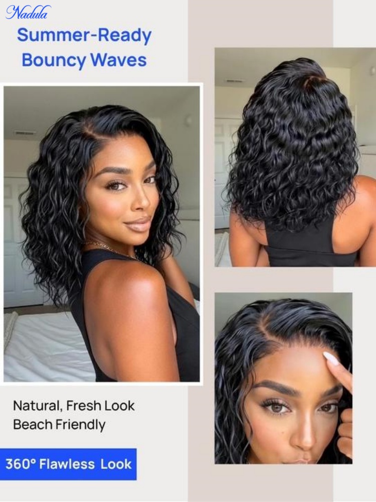 Nadula 13x4 Lace Frontal BOB W - đánh giá và giá Pre Parted 13X4 Lace Front Bob Wig