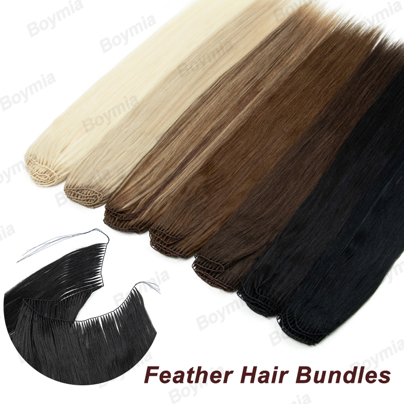 Feather Hair Extensions Natura - đánh giá và giá Invisible Tape In Extensions Real Hair