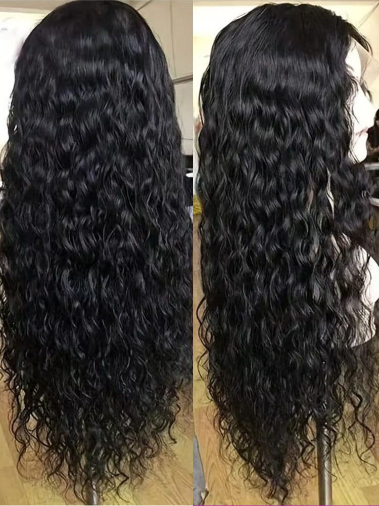 250 Density Deep Wave 4x4 Lace - đánh giá và giá Water Wave Bulk Human Hair For Braiding