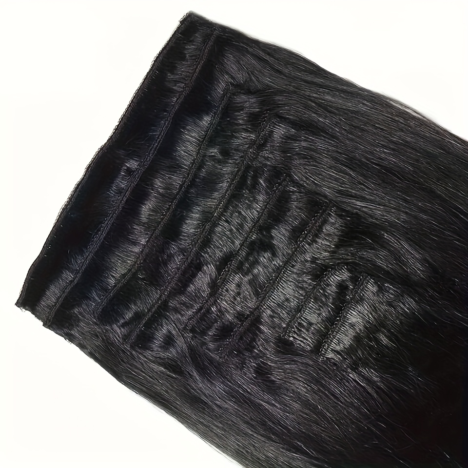 Clip in Hair Extensions Real H - đánh giá và giá Seamless Clip In Hair Extensions Human Hair