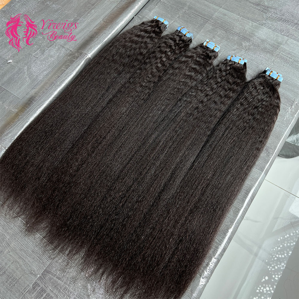 Straight Tape In Hair Extensio - đánh giá và giá Invisible Tape In Extensions Real Hair