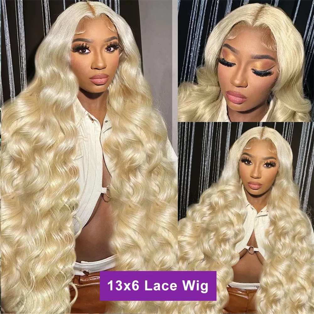Finros Body Wave 13x6 HD Trans - đánh giá và giá 613 Blonde Body Wave Lace Front Wig