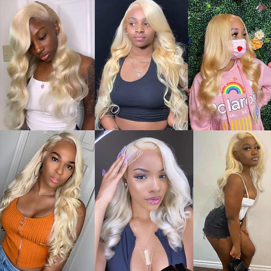 13x6 Hd Lace Frontal Wig 613 H - đánh giá và giá 613 Blonde Body Wave Lace Front Wig