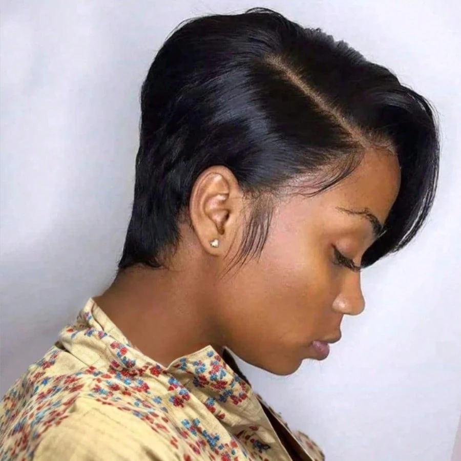 Short Cheap Wholesale Pixie Cu - đánh giá và giá Short Pixie Cut Wig Human Hair Cheap