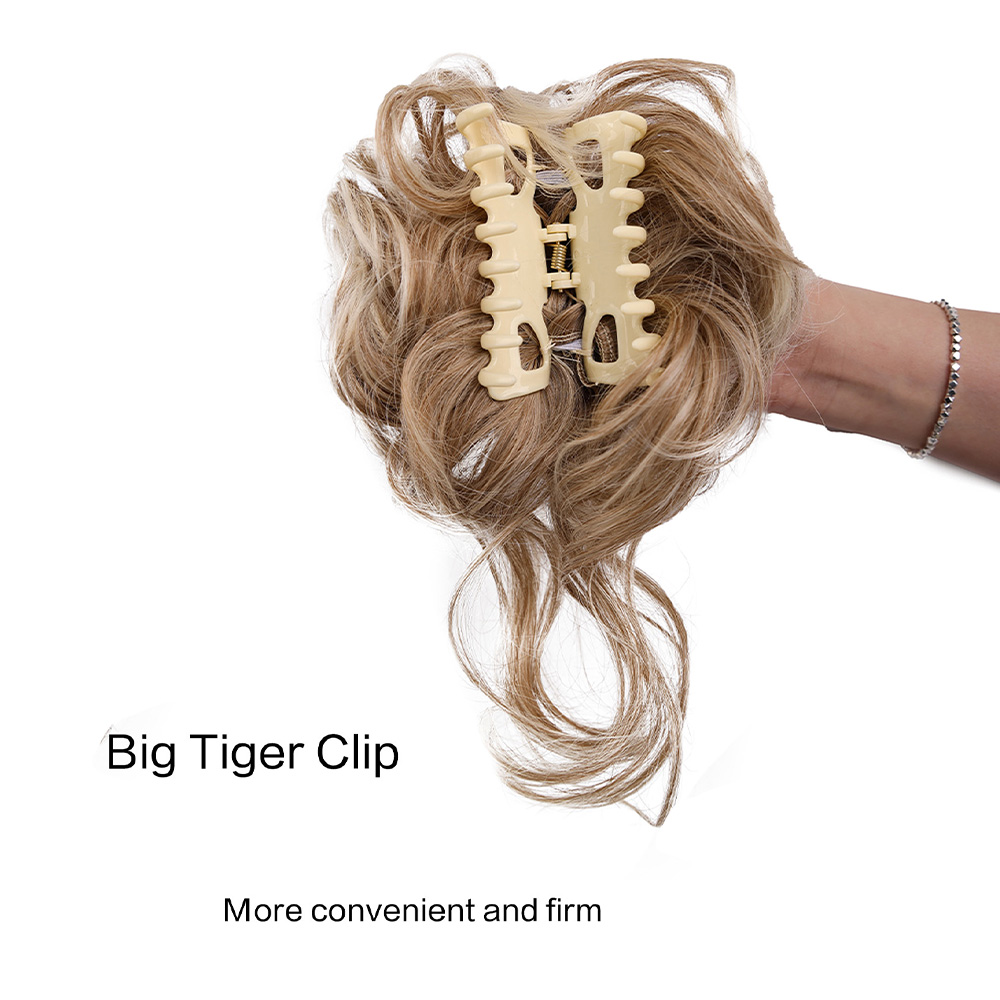 Synthetic Messy Bun Hair Piece - đánh giá và giá Claw Clip Messy Bun Hair Piece