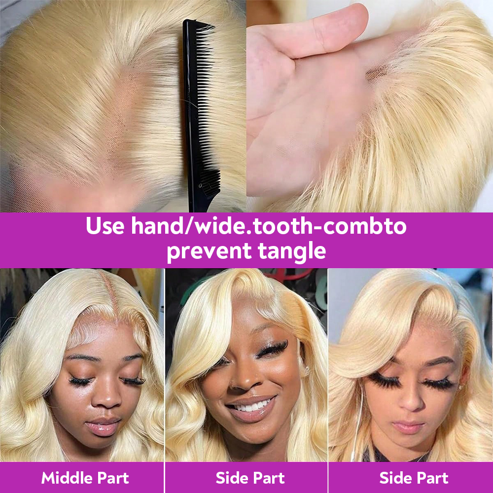 613 Honey Blonde Body Wave 13x - đánh giá và giá 613 Blonde Body Wave Lace Front Wig