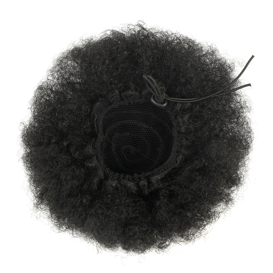 Afro Puff Drawstring Ponytail  - đánh giá và giá Drawstring Afro Curly Puff Ponytail
