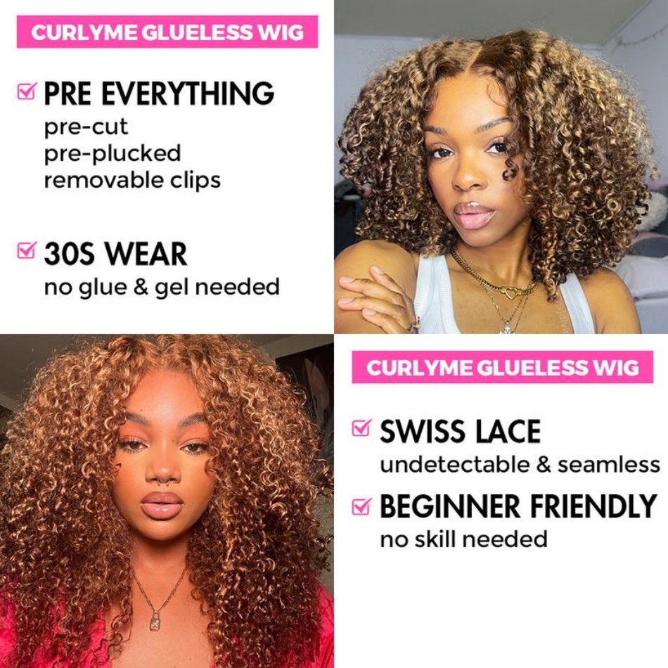 Highlight Honey Blonde Wear An - đánh giá và giá Glueless Wear And Go Human Hair Wig