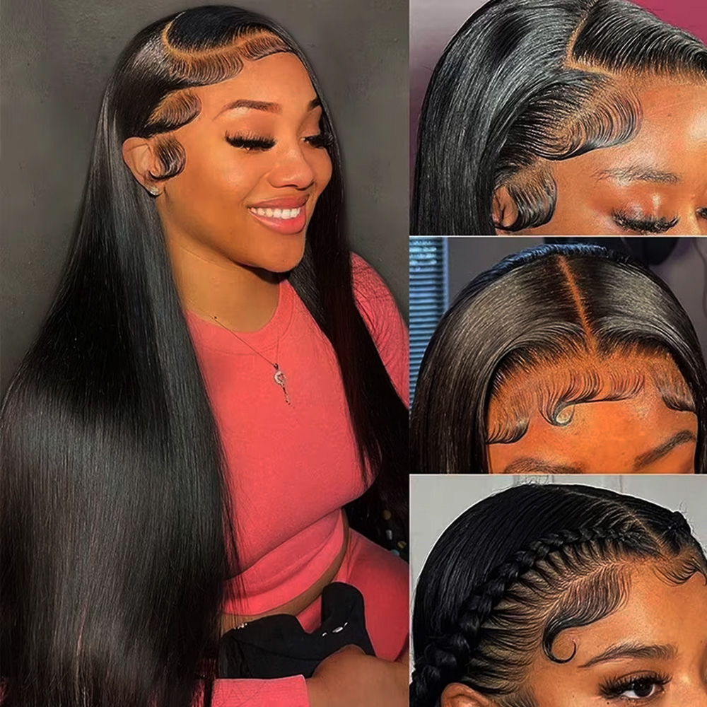Natural Black Silky Bone Strai - đánh giá và giá Glueless Wear And Go Human Hair Wig