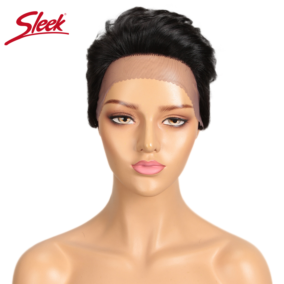 Sleek Short Pixie Cut Bob Lace - đánh giá và giá Short Pixie Cut Wig Human Hair Cheap