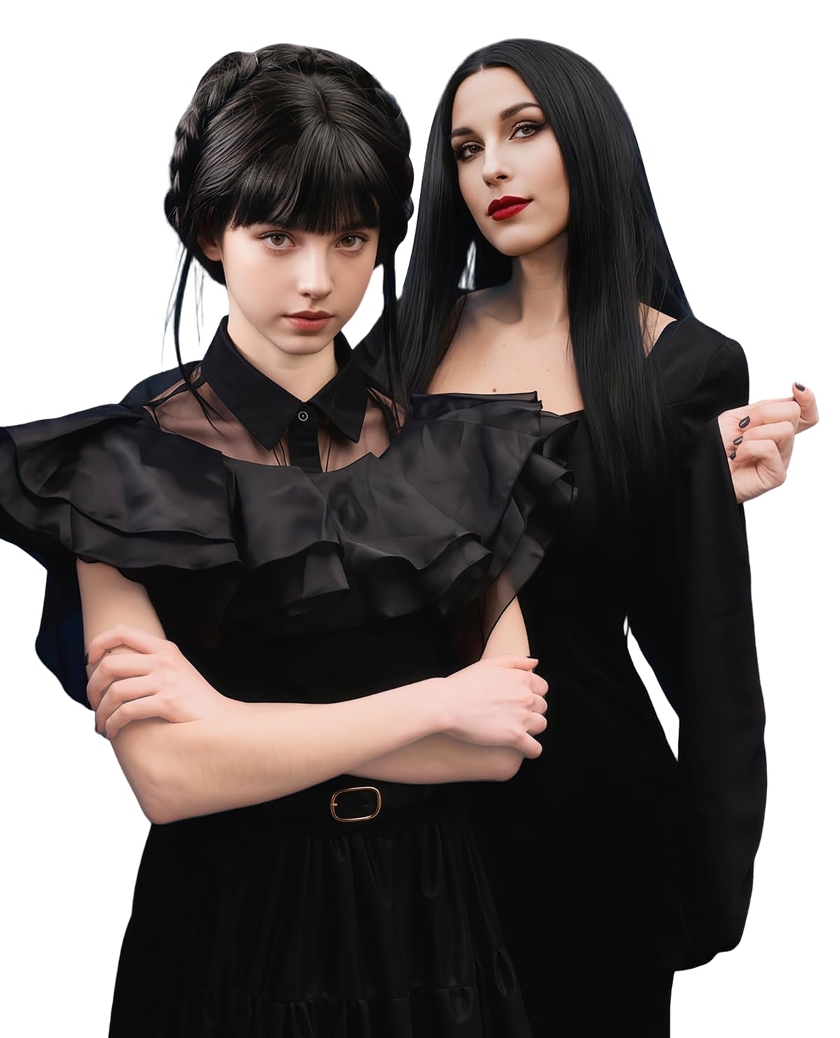 Synthetic Long Black Wig for W - đánh giá và giá Synthetic Braided Wigs For Black Women