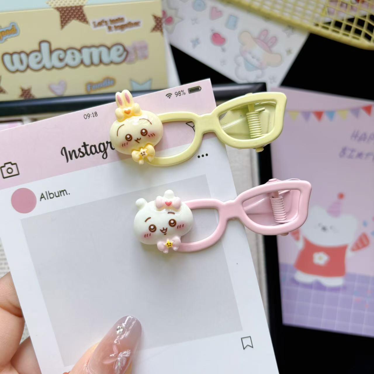 Ji Yi Ka Wa Cartoon Cute Littl - đánh giá và giá Hair Bundles