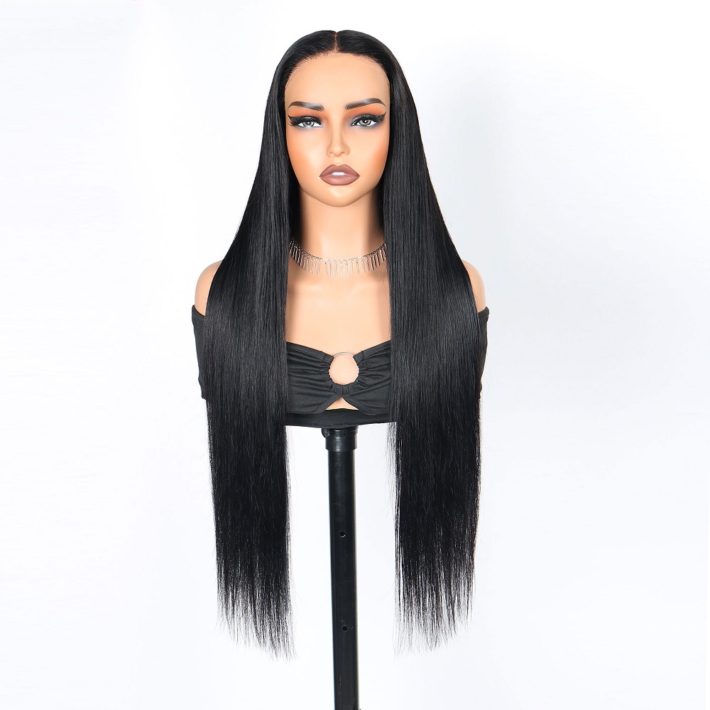 7x5 Straight Lace Wigs 32 inch - đánh giá và giá Glueless Wear And Go Human Hair Wig