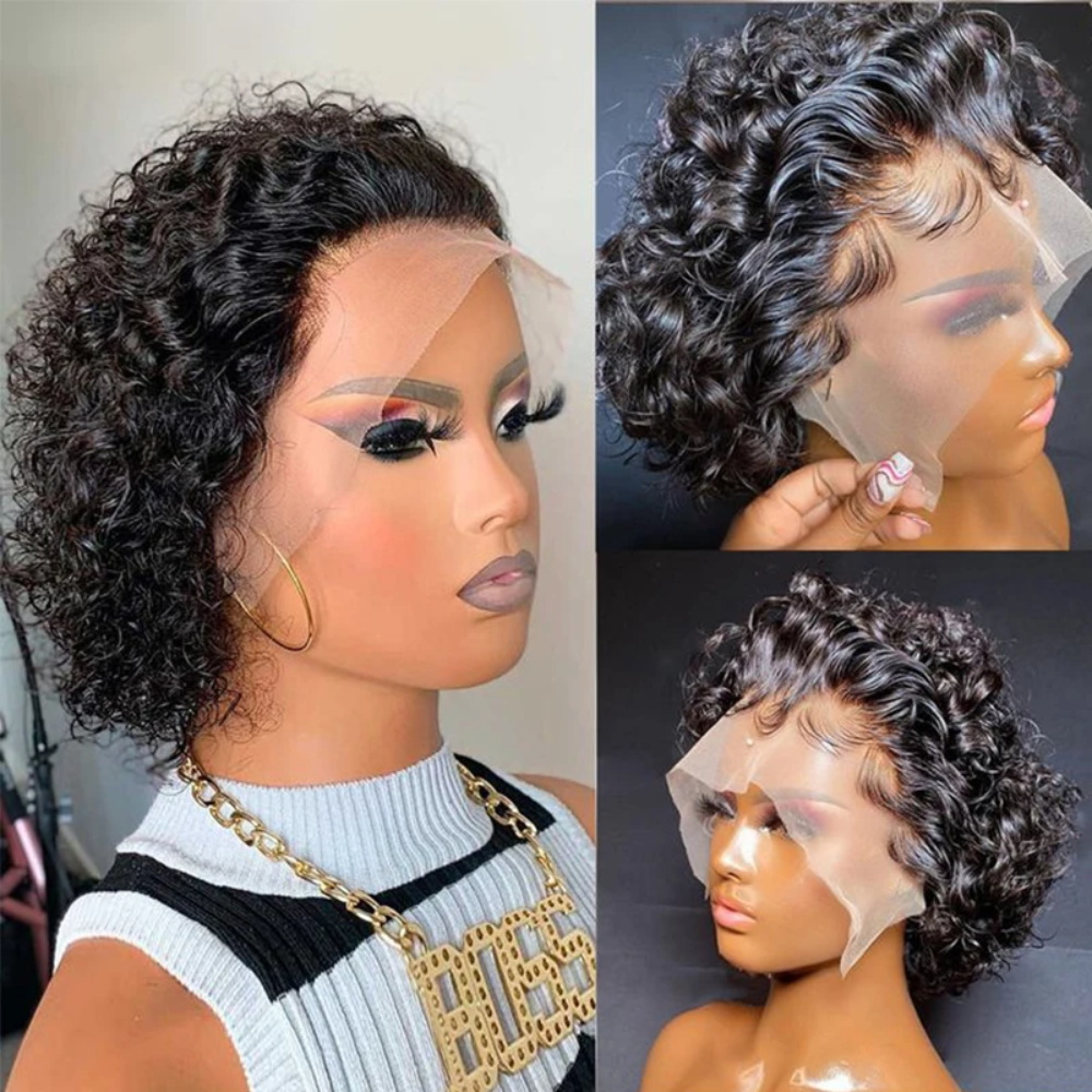 Pixie Cut Wig Human Hair 13x4  - đánh giá và giá Short Pixie Cut Wig Human Hair Cheap
