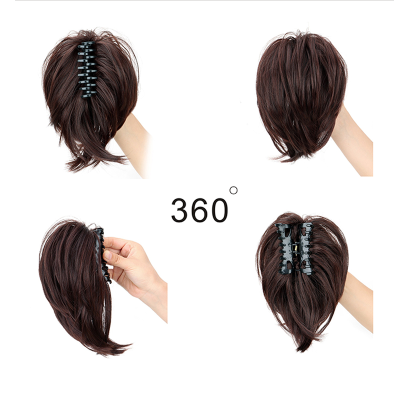 Synthetic Hair Piece Claw Clip - đánh giá và giá Claw Clip Messy Bun Hair Piece