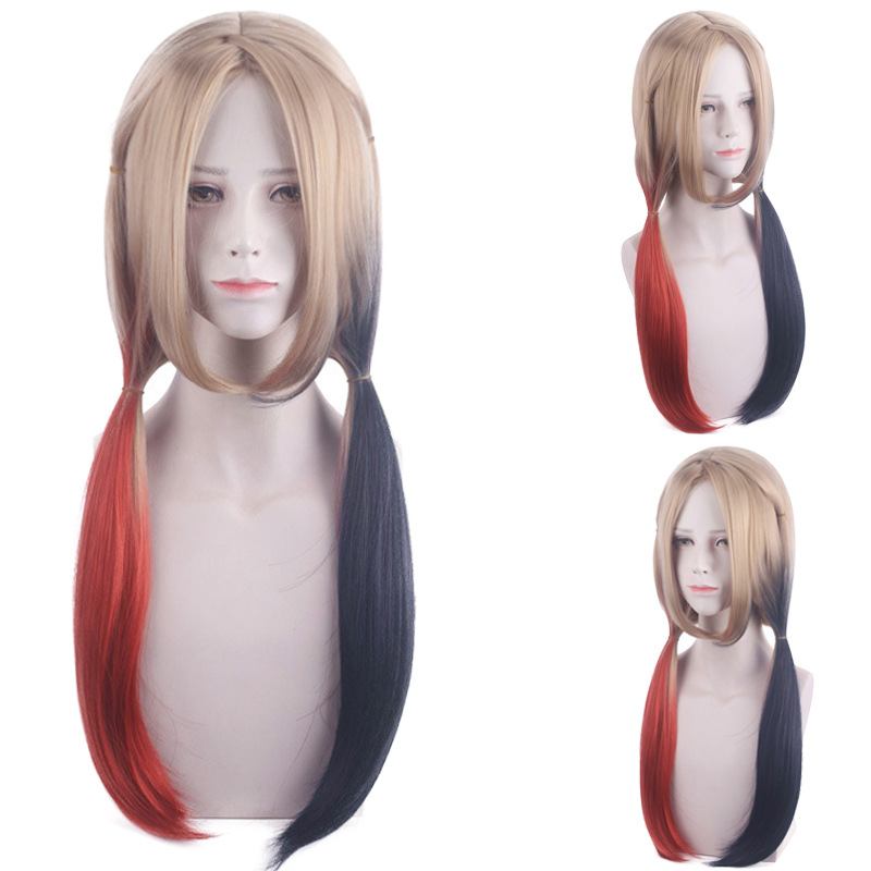 Women Quinn Cosplay Wig Harley - đánh giá và giá Synthetic Braided Wigs For Black Women