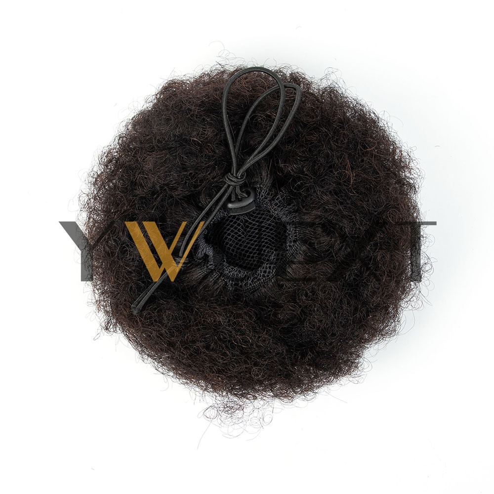 Afro Puff Ponytail 4-6 Inch Hu - đánh giá và giá Drawstring Afro Curly Puff Ponytail