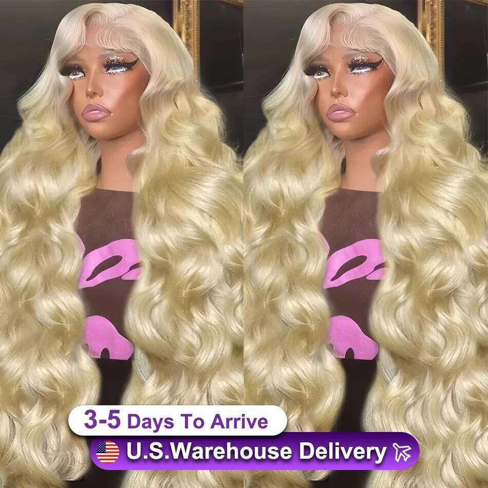 613 Lace Front Wigs Brazilian  - đánh giá và giá 613 Blonde Body Wave Lace Front Wig