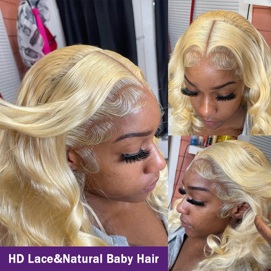613 Lace Front Wigs Brazilian  - đánh giá và giá 613 Blonde Body Wave Lace Front Wig