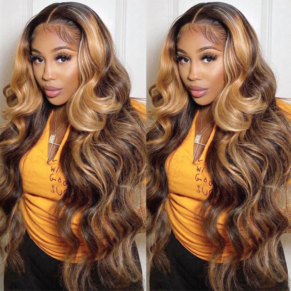 250 Density Highlight Wigs Hum - đánh giá và giá Lace Front Wigs