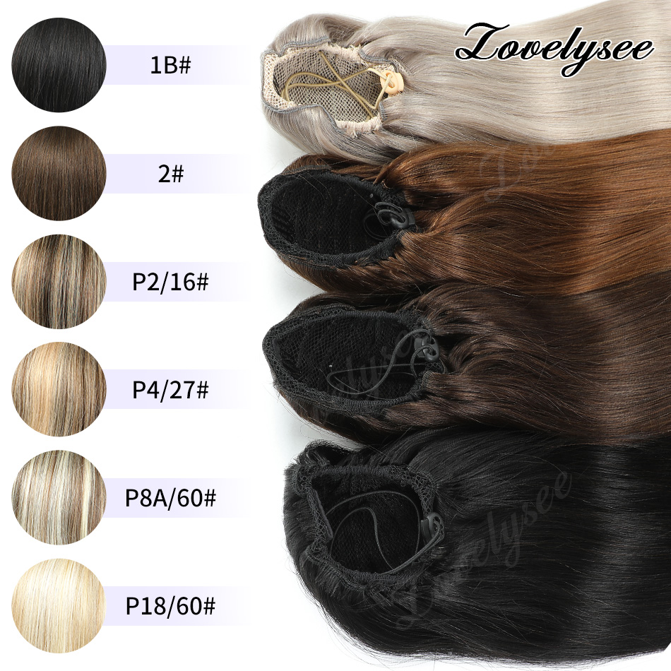14-18Inch Short Drawstring Pon - đánh giá và giá Seamless Clip In Hair Extensions Human Hair