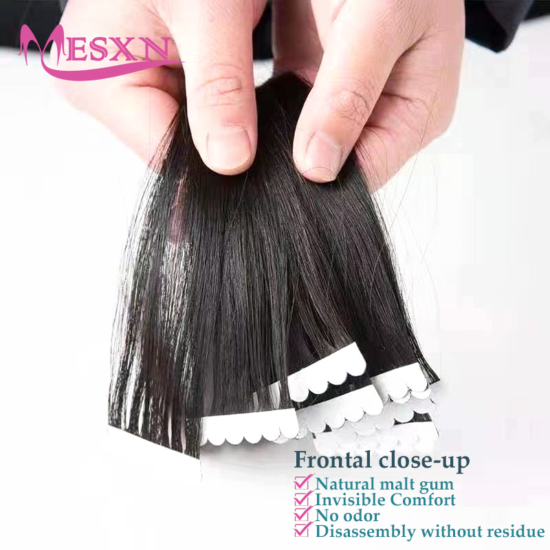 Mini Straight Tape In Human Ha - đánh giá và giá Invisible Tape In Extensions Real Hair