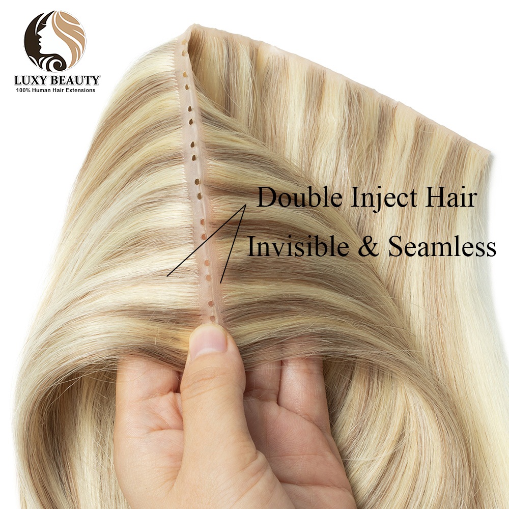 Kẹp 3 Miếng Brasil Thẳng Tóc I - đánh giá và giá Invisible Tape In Extensions Real Hair