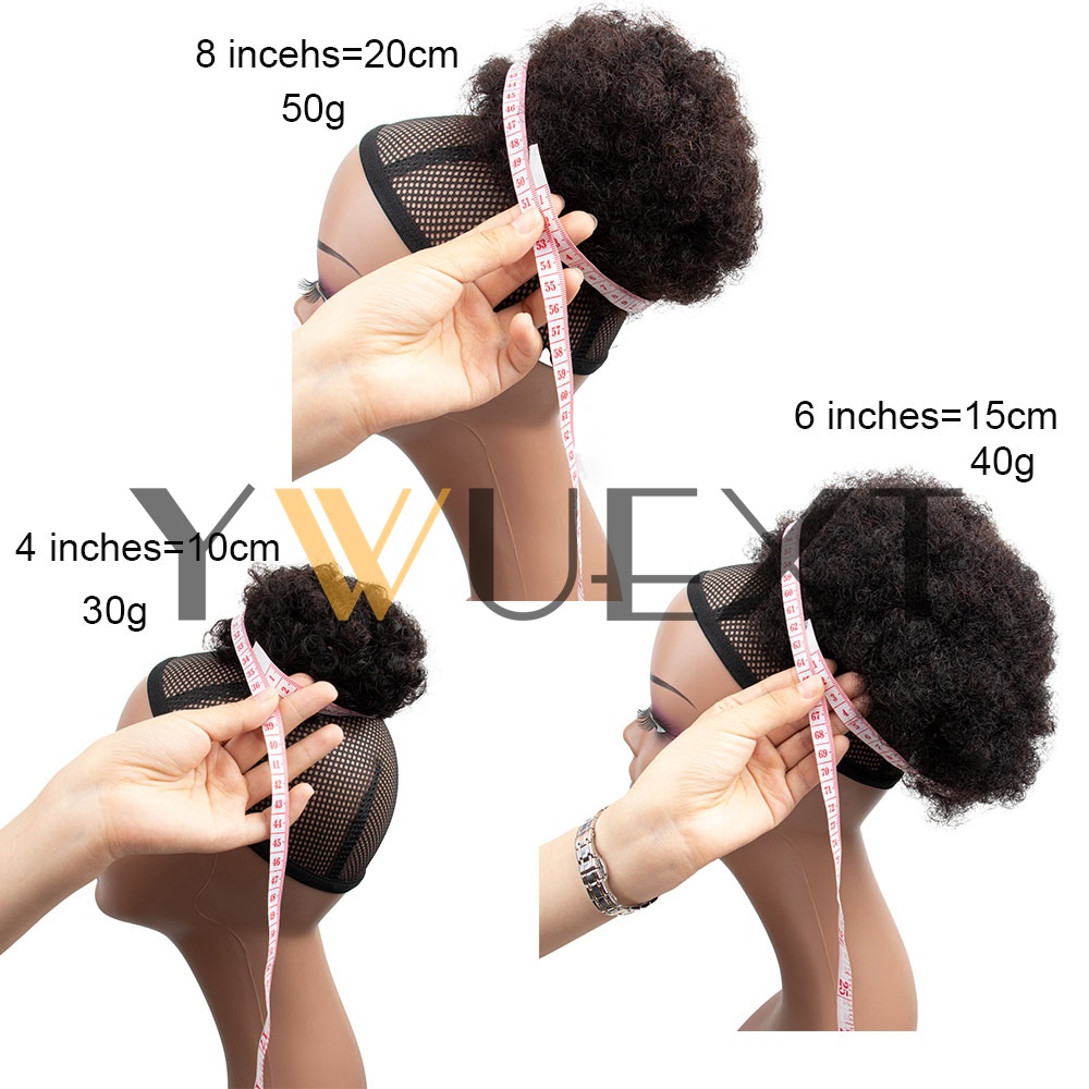 Afro Puff Drawstring Ponytail  - đánh giá và giá Drawstring Afro Curly Puff Ponytail