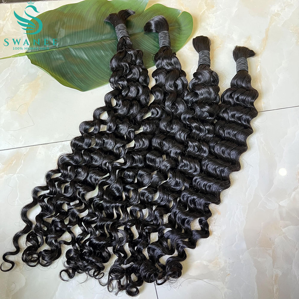 Water Wave 100% Human Hair Bul - đánh giá và giá Water Wave Bulk Human Hair For Braiding