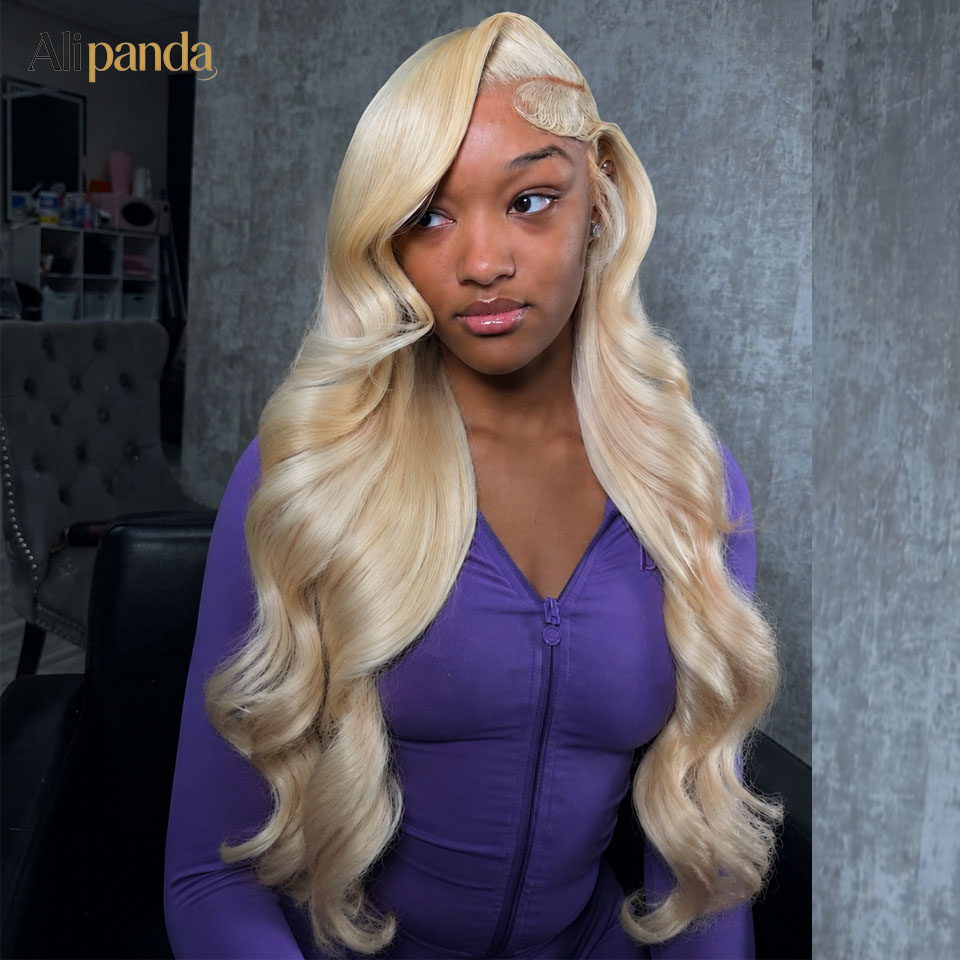 613 HD Lace Frontal Wig 13x6 3 - đánh giá và giá 613 Blonde Body Wave Lace Front Wig