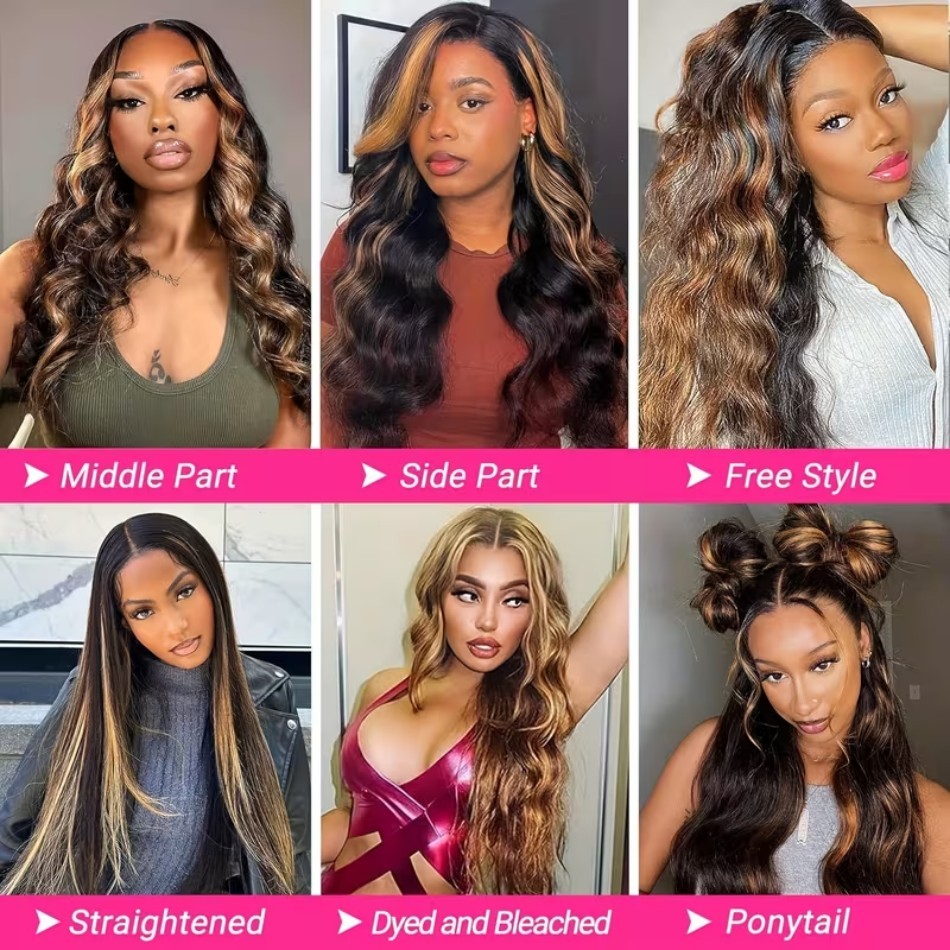 Body Wave Lace Front Wig Highl - đánh giá và giá Lace Front Wigs