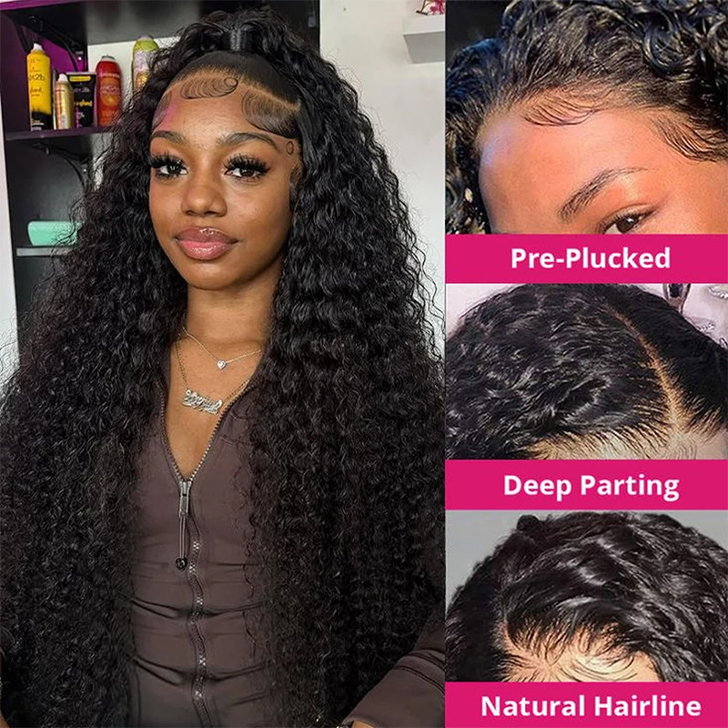 Deep Wave Human Hair Wigs 13X6 - đánh giá và giá Lace Front Wigs