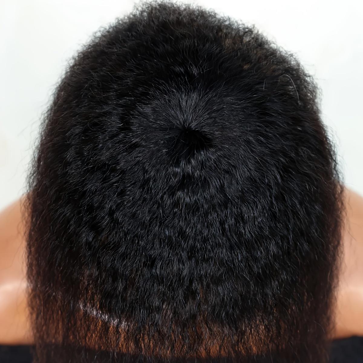 Kinky Straight Topper Hair wit - đánh giá và giá Hair Clips