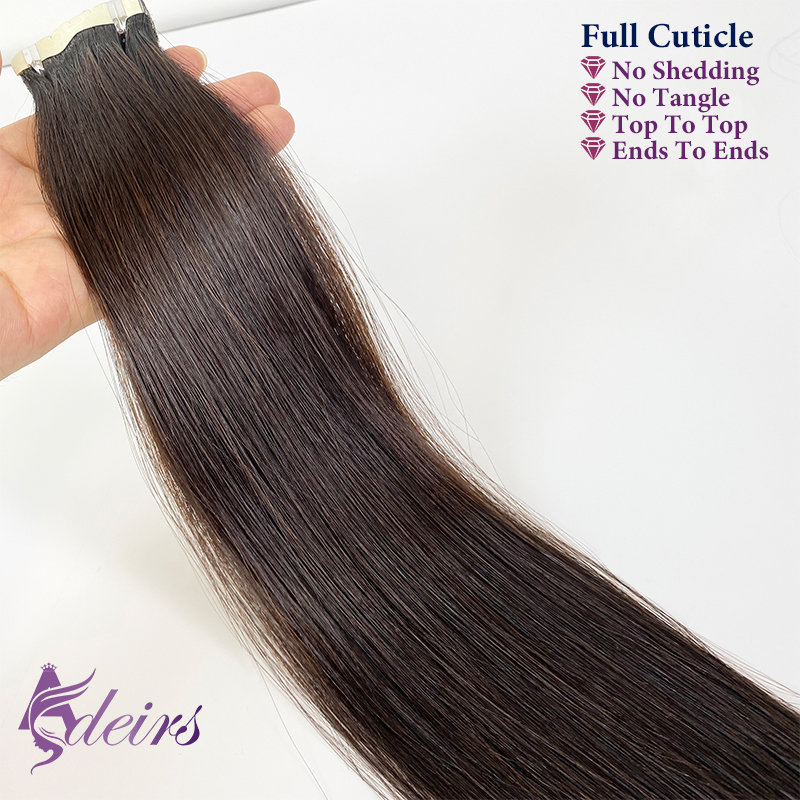 ADEIRS Mini Tape in Hair Exten - đánh giá và giá Invisible Tape In Extensions Real Hair