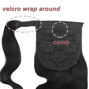 Body Wave Ponytaill Extensions - đánh giá và giá Seamless Clip In Hair Extensions Human Hair