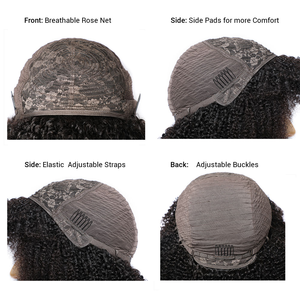 Human Hair Bob Wigs Short Kink - đánh giá và giá Short Pixie Cut Wig Human Hair Cheap